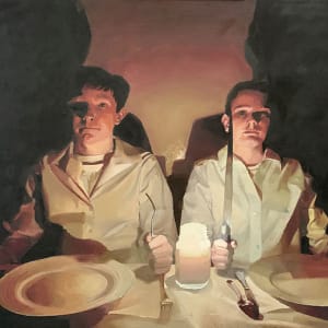 Candlelit Dinner by Julia Coffey