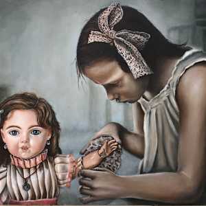 Dolly's Bath by Liz Cooper