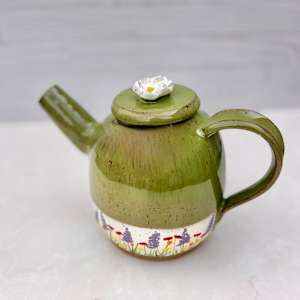 Wildflower Teapot by Katherine Drummond