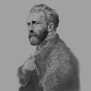Vincent Van Gogh by Ava Dunbar