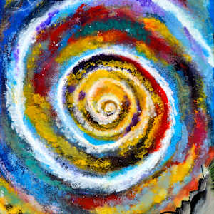 Abstract Galaxy by Soumi Dutta