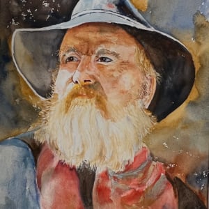 Gazing Cowboy by William Eckstrom