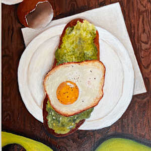 Early Morning Breakfast, Crystal Cove by Emma Byun