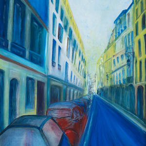 La Rue Bleue by Catherine Ferenczik