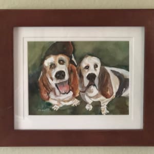 Two Hounds by Judy Formato
