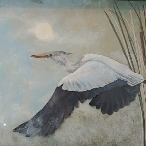 Blue Heron by Martha Franklin