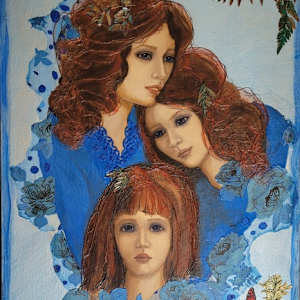 Women in Blue by Camille Gearhart