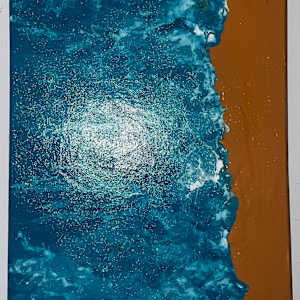 Glimmering Sea Original by Autumn Giese