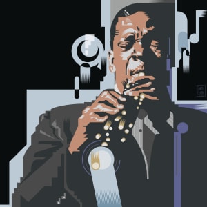 John Coltrane in the Moment by Garth Glazier