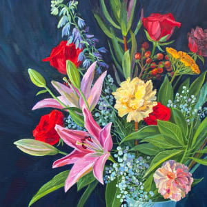 Bright Bouquet by Elena Golubkova