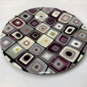 Mid-Century Purple, Gray and Black by Terisa Green
