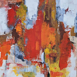 Red blaze by Susan Hartman