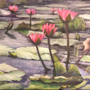 Water Lilies by Kathleen Hutter