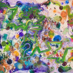 It's a Mess, Purple Seaweed by Sydney B Bryan