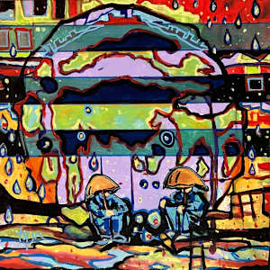 Rainfall Reflections by Tyrone Johnson-Neuland