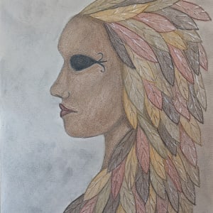 Head of Feathers by Megan LaBresh