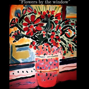 Flowers By the Window by Saint Lamar
