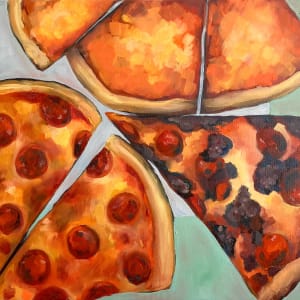 Pizza Slices by Lisa Amundsen Giannini
