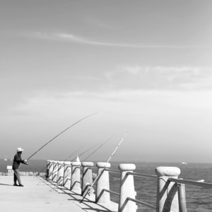 Angling with Sea by Lavendar Liu