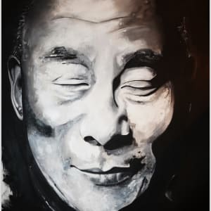 Dalai Lama by Lu Monteleone