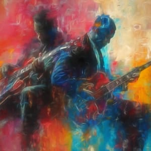 Twin Guitars by Steven McCarthy