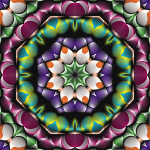 Infinity Flower by Kathleen Miles