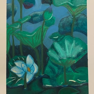Calm Lily Pads by Madeline Neuls