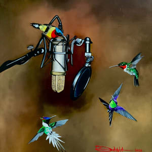 "Song Birds", Hummers and Mic by Dana Newman