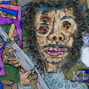 Jimi DemiGod of Elecronicized Guitar by Kevin L O'Brien