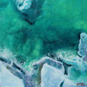 Turquoise Ocean by Yusser Qazwini