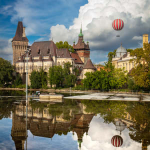 Baron Munchausen (Vajdahunyad Castle) by Eric Renard