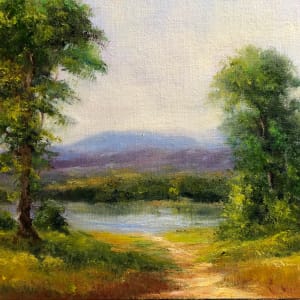 Land, Water and Sky - Everett Boyer- Bob Ross Style Paintings