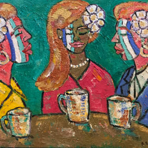 Coffee With Friends by Bruce Sanders