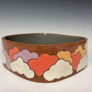 Rainbow Dream Bowl by Megan Smith