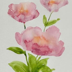 First Roses of Spring by Leigh Anne Sutherlin