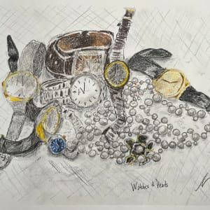 Watches & Pearls by Aphrodite Vairaktaris