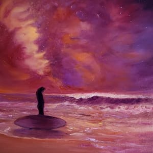 Cosmic Surfer by Melissa Wadsworth