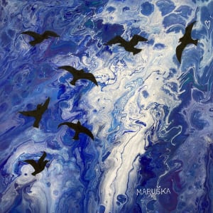 Ravens Flying High by Ellen Wood