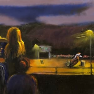 Night at the Rodeo by Douglas Woodman