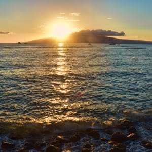 Gorgeous Hawaiian Sunset by Paulette Wright