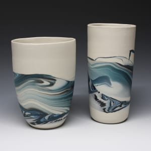Flowing Lagoon Vase Set by Jordan Young