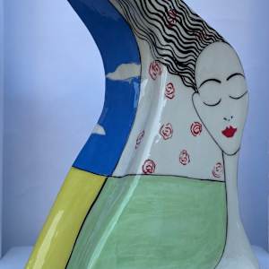 Flying Hair by Sandra Zebi