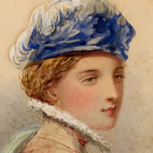 Portrait of a Victorian Lady by Ada V. Hobson