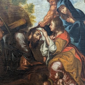 Christ on the Way to Calvary  Image: Veronica wipes the face of Jesus