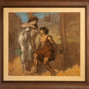 To quench the thirst by Louis Soonius  Image: To quench the thirst by Louis Soonius Framed