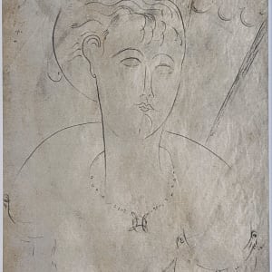 Portrait dedicated to Lysa, after Modigliani by Amedeo Modigliani  Image: Portrait dedicated to Lysa, after Modigliani 