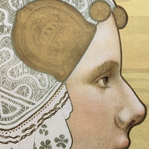 Sa très cracieuse majeste la reine Wilhelmine by Paul Berthon  Image: La reine Wilhelmine