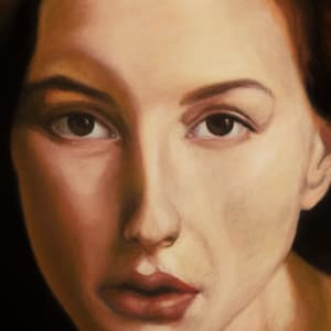 Pastel Portrait study by André Romijn 