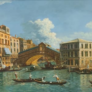 Veduta del Ponte di Rialto, Venice by Vincci