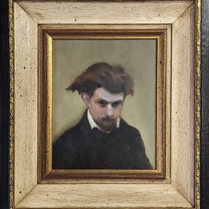 Study of self-portrait after Fantin-Latour by André Romijn  Image: Study of self-portrait after Fantin-Latour